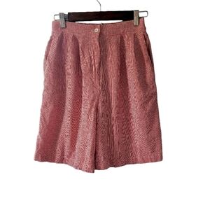 Susan Bristol Vintage High Waist Red and White Gingham Small Check Shorts Sz 6